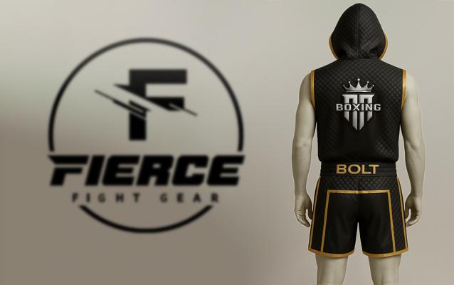 View of Custom Boxing Vest Design Mockup | Fierce Fight Gear