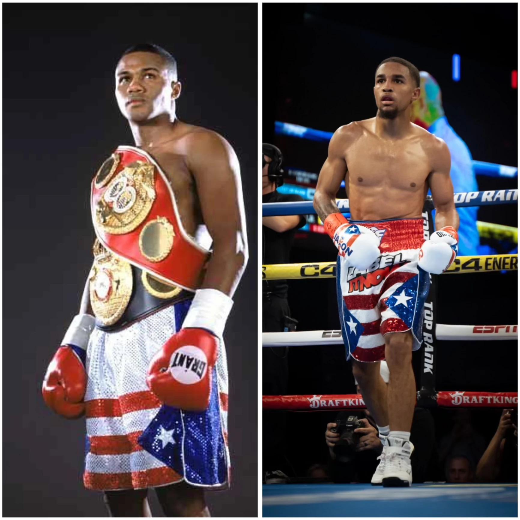 Ofacio Falcon Jr's custom fight gear